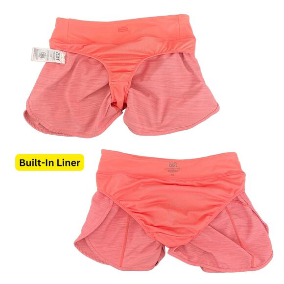 Kid's Athleta Girl SB Run the World 3" Dolphin Style Shorts Activewear - L/12 - Picture 4 of 10